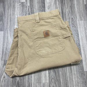CARHARTT Classic Length Khaki Casual Bermuda Shorts Men's Size 42 Waist